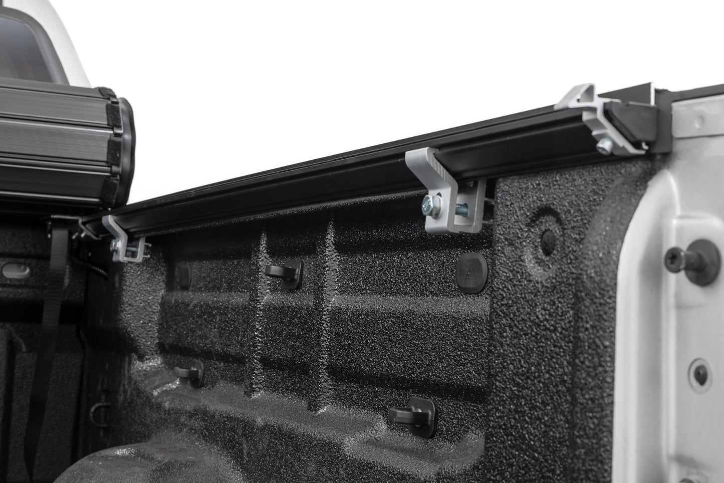 Hard Roll Up Bed Cover 5 Foot Bed Chevy/GMC Canyon/Colorado 2WD/4WD (15-22) Rough Country-5