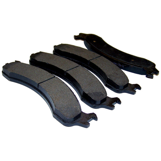 Brake Pad Set 2000-2002 Dodge BR, BE, RAM Trucks w/ 12.85 Inch Rotors Crown Automotive-1