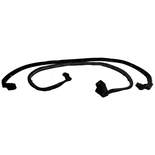 Door Weatherstrip Kit for 1997-2006 Jeep TJ Wrangler w/ Half Steel Doors Crown Automotive-1