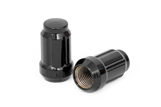 1/2x20 Lug Nut Set of 24 Black Rough Country-1