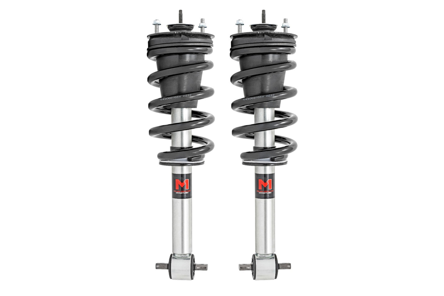M1 Loaded Strut Pair 6 Inch Chevy Silverado 1500 2WD/4WD (2019-2026) Rough Country-2