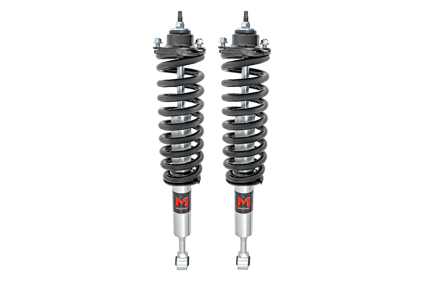 M1 Loaded Strut Pair 4 Inch Lift Toyota Tacoma 4WD (2016-2023) Rough Country-2