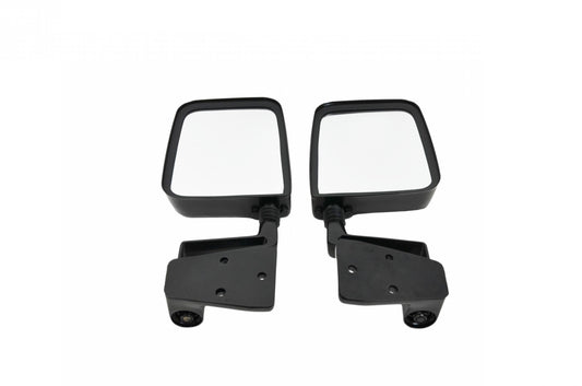 Jeep YJ/TJ Mirror Kit Pair 88-06 Wrangler YJ/TJ Powdercoat Black Kentrol-1