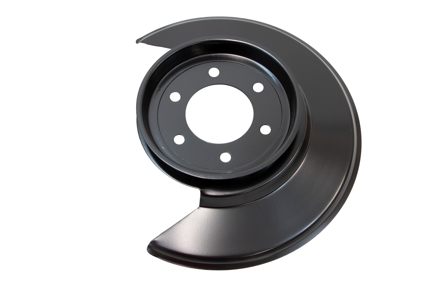 Jeep CJ Disc Brake Dust Cover for 55-83 Jeep CJ Black Powdercoat Stainless Kentrol-3