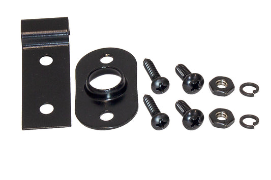 Jeep TJ Hood Prop Rod 97-06 Wrangler TJ Powdercoat Black Kentrol-1