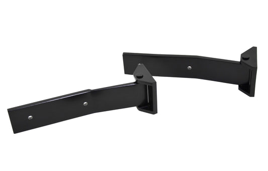 Jeep JK Tailgate Hinge Pair 07-18 Wrangler JK Powdercoat Black Kentrol-1