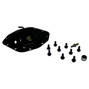 Front Differential Cover Kit for 02-07 Jeep KJ Liberty, Incl Cover, Bolts & Plug Crown Automotive-2