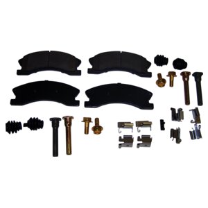 Front Brake Pad Master Kit for 99-04 Jeep Grand Cherokees w/ Akebono Calipers Crown Automotive-2