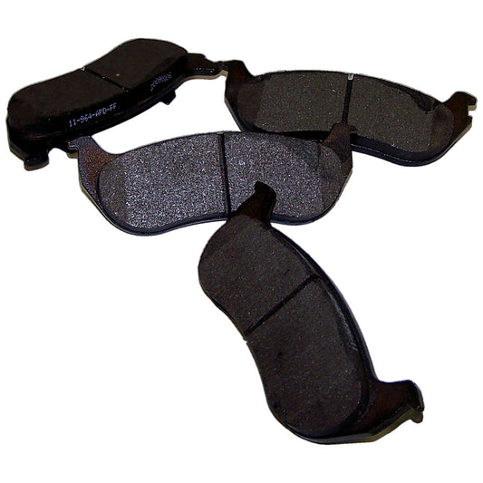 Rear Brake Pad Set for 2003-2006 Jeep TJ Wrangler w/ Rear Disc Brakes Crown Automotive-1