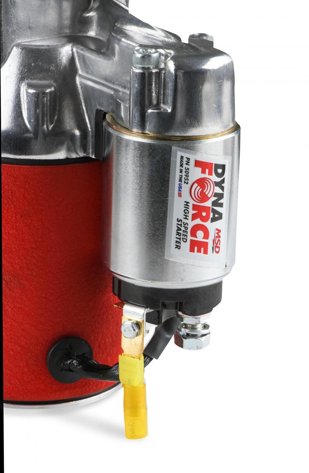 Dynaforce Starter High Speed Chevrolet Small And Big Block Straight Mount Holes MSD Ignition-14