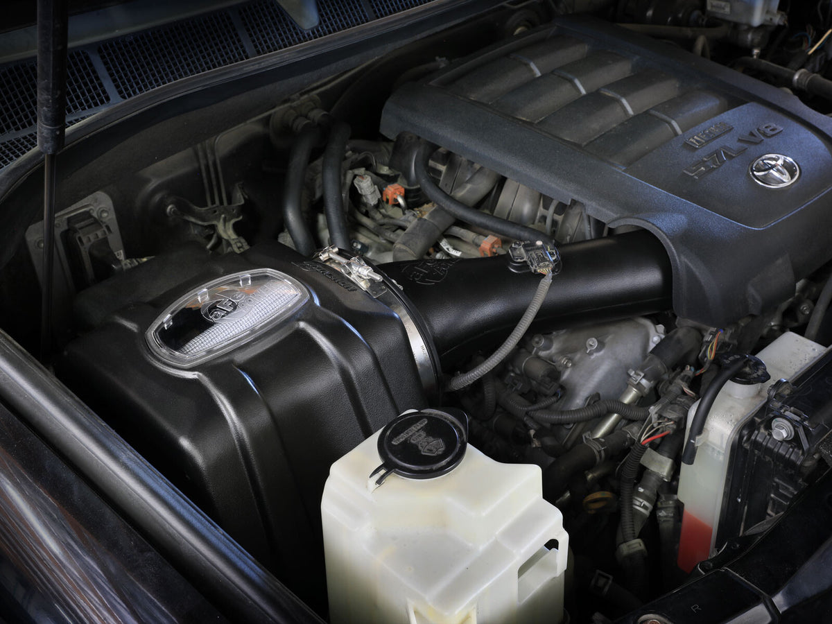 Momentum GT Cold Air Intake System w/ Pro Dry S Filter Toyota Tundra 07-21 V8-5.7L aFe Power-5