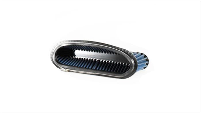 Pro 5 Air Filter Blue 10.5 x 2.0/12 Inch H x .04 W/14 Inch H x 2.5 Inch W/ 6.0 Inch Oval Volant-2