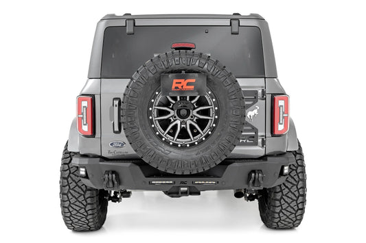 Rear Bumper Black Series LED Flood Ford Bronco 4WD (2021-2025) Rough Country-1