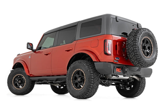 SRL2 Adjustable Aluminum Step 4-Door Ford Bronco 4WD (2021-2025) Rough Country-1