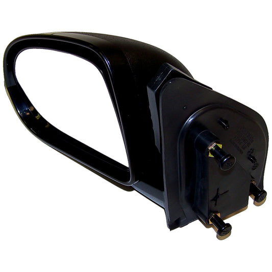 Left Manual, Manual Folding Mirror for 2007-2017 Jeep MK Compass, Black Crown Automotive-1