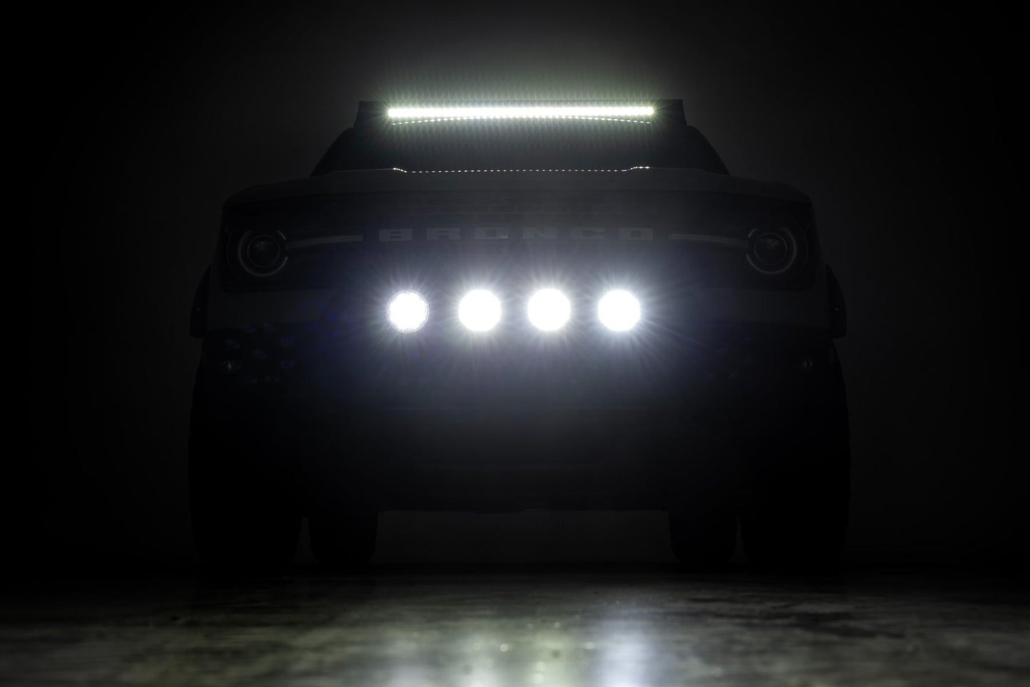 Nudge Bar w/ Tow Hooks Spectrum Series LED Ford Bronco Sport 4WD (21-24) Rough Country-5