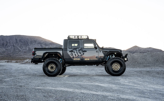 2020-2025 Jeep Gladiator Fender System Narrow Version Front and Rear Liners and Fender Flares Bodyguard Bumpers-1