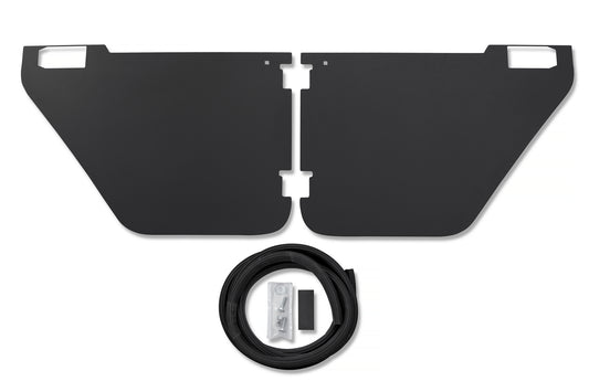HighRock 4x4 Element Door Enclosure Panels For Jeep 2020-2024 Gladiator Black Bestop-1
