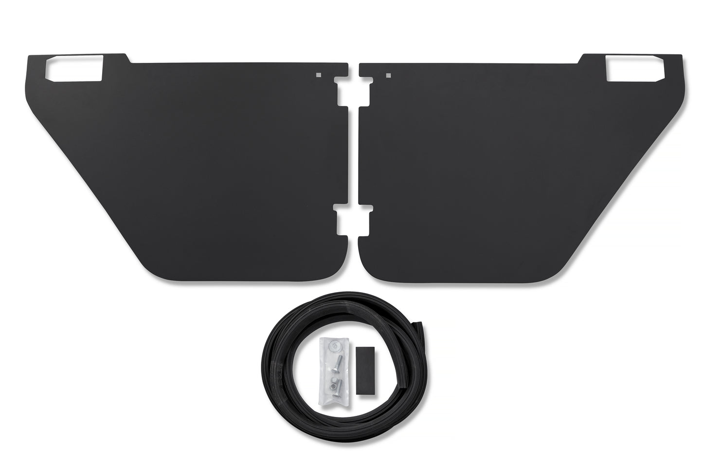 HighRock 4x4 Element Door Enclosure Panels For Jeep 2020-2024 Gladiator Black Bestop-1