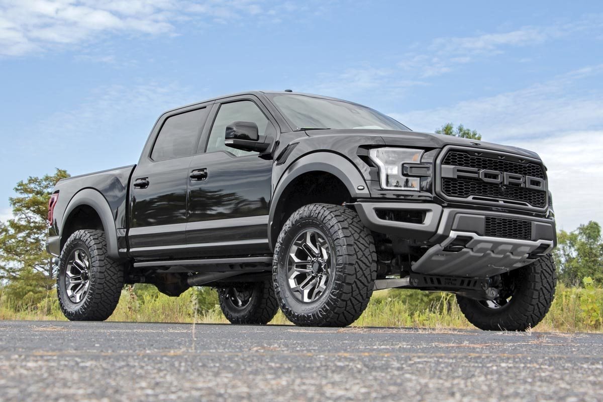 4.5 Inch Lift Kit Ford Raptor 4WD (2017-2018) Rough Country-5