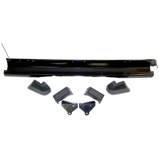 Black Front Bumper Kit for 1984-1996 Jeep XJ Cherokee & MJ Comanche Crown Automotive-1