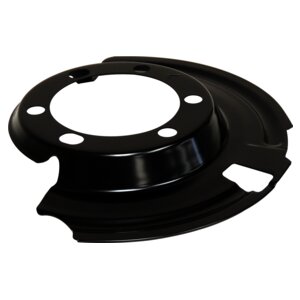 Left Front Brake Dust Shield for Jeep 84-06 TJ, YJ, XJ, MJ, ZJ, ZG Models Crown Automotive-2