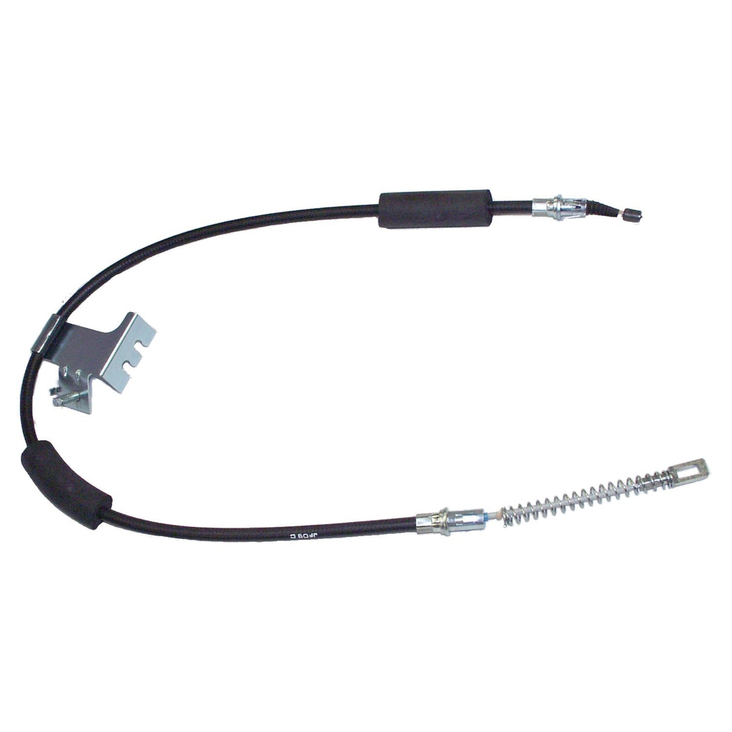 Left Rear Parking Brake Cable for Select 1994-2006 Jeep TJ, ZJ, ZG, 43.8 Inch Long Crown Automotive