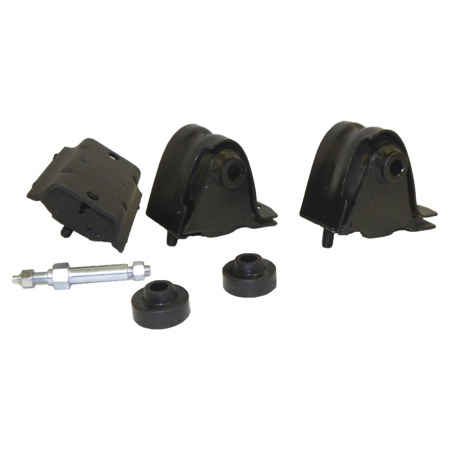 Engine and Transmission Mount Kit for 87-95 Jeep YJ Wrangler w/ 4.0L, 4.2L Eng Crown Automotive