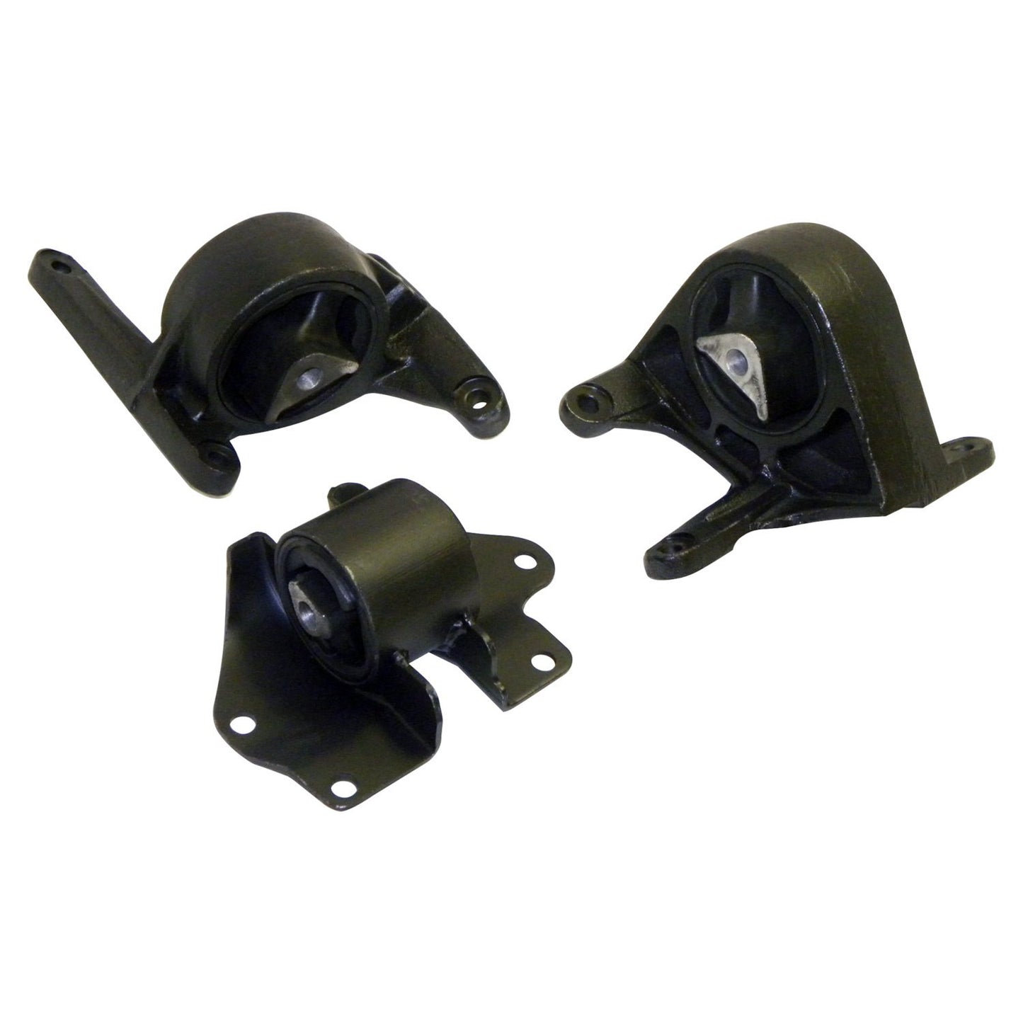 Engine Mount Kit for 02-03 KJ Liberty w/ 3.7L Eng., w/ 4WD, w/ 45RFE Auto Trans. Crown Automotive