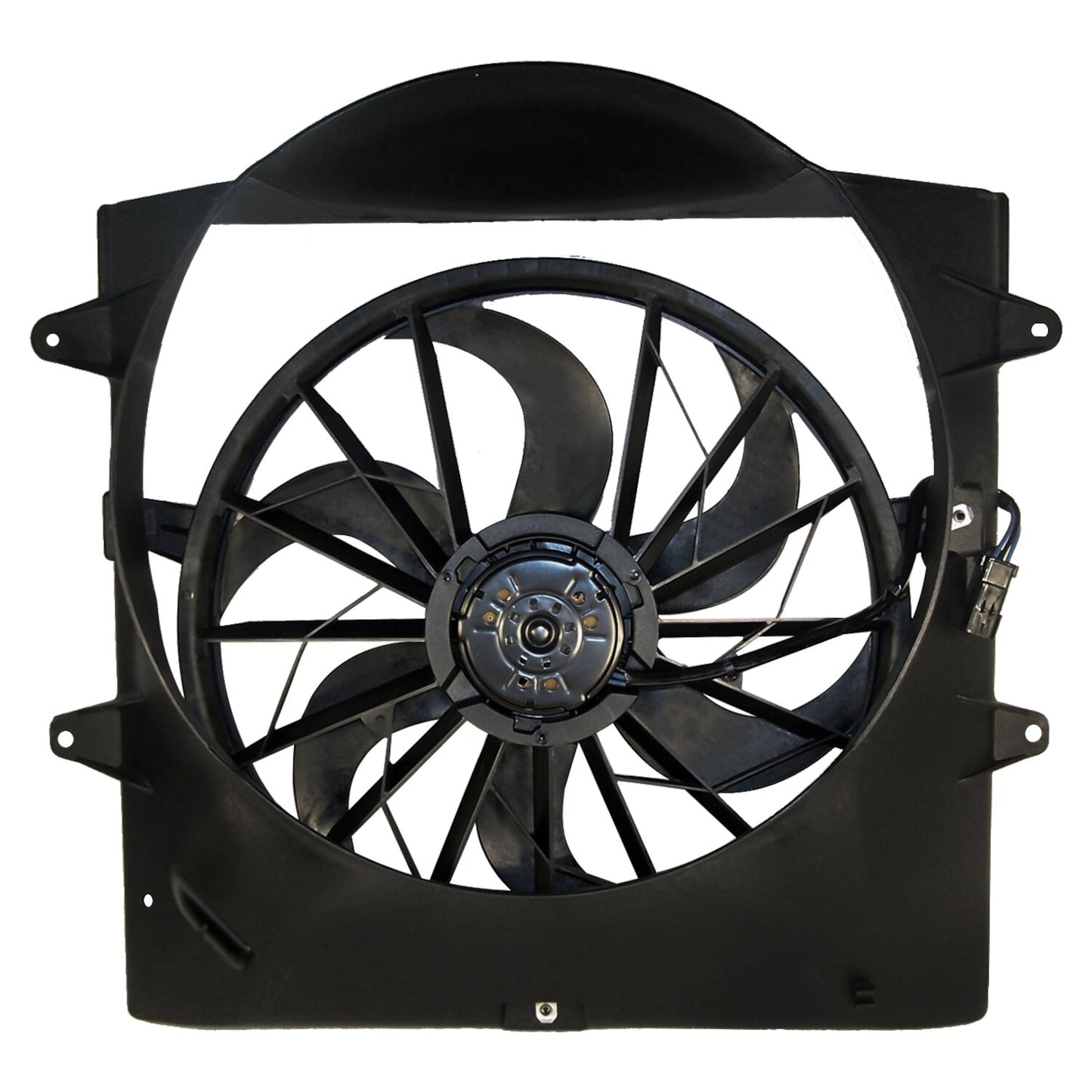 Cooling Fan Assembly for 2004 Jeep Grand Cherokee, Has 3-Wire Harness Crown Automotive