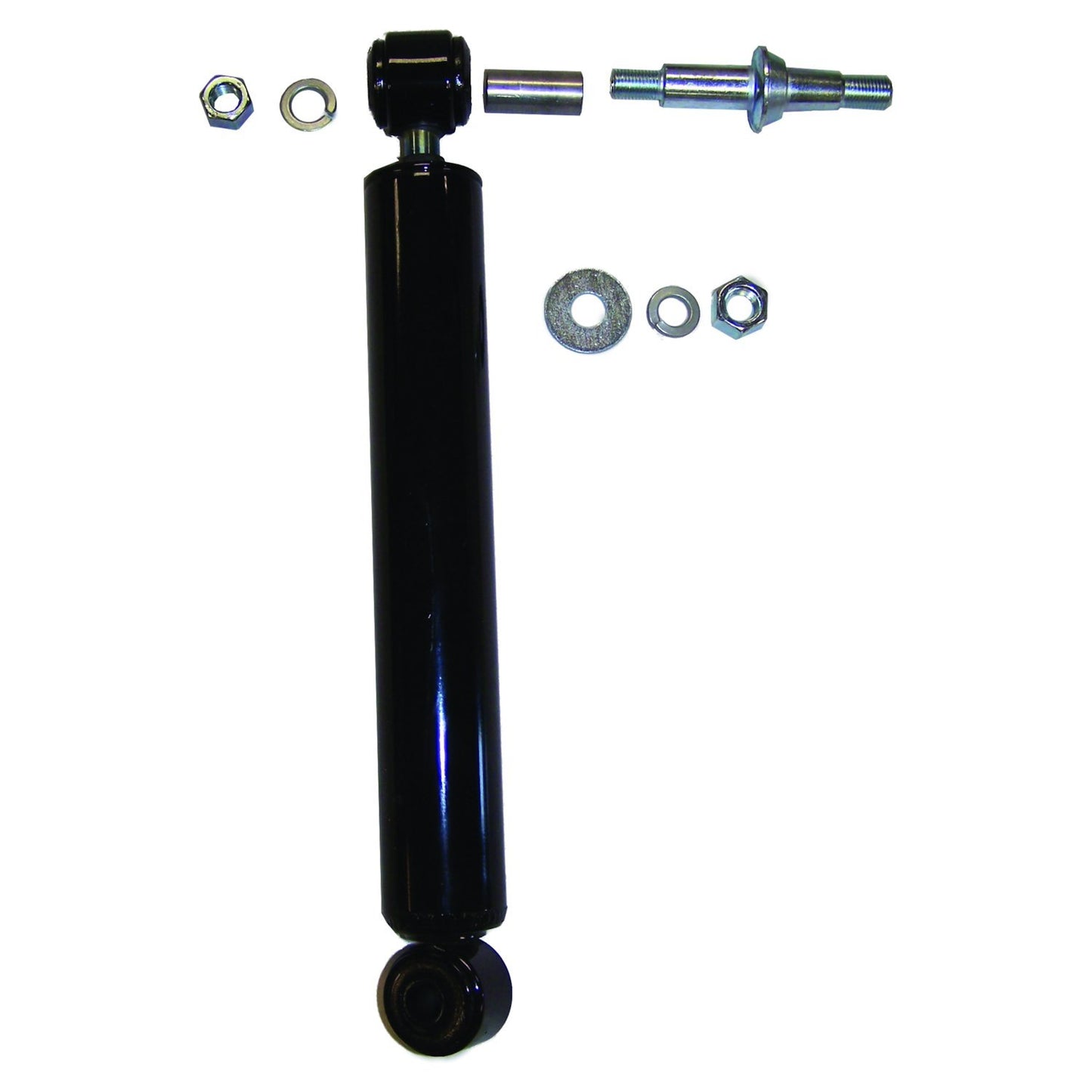 Steering Stabilizer for Select Jeep 84-06 TJ, YJ, ZJ, XJ, MJ, Includes Hardware Crown Automotive