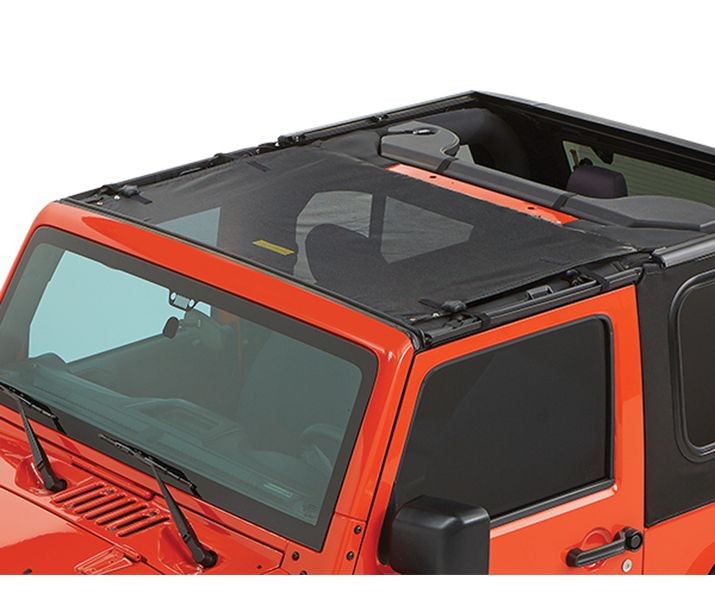 Bestop Sun Standard Targa Style Bikini Top For Jeep 2007-2018 Wrangler JK Bestop