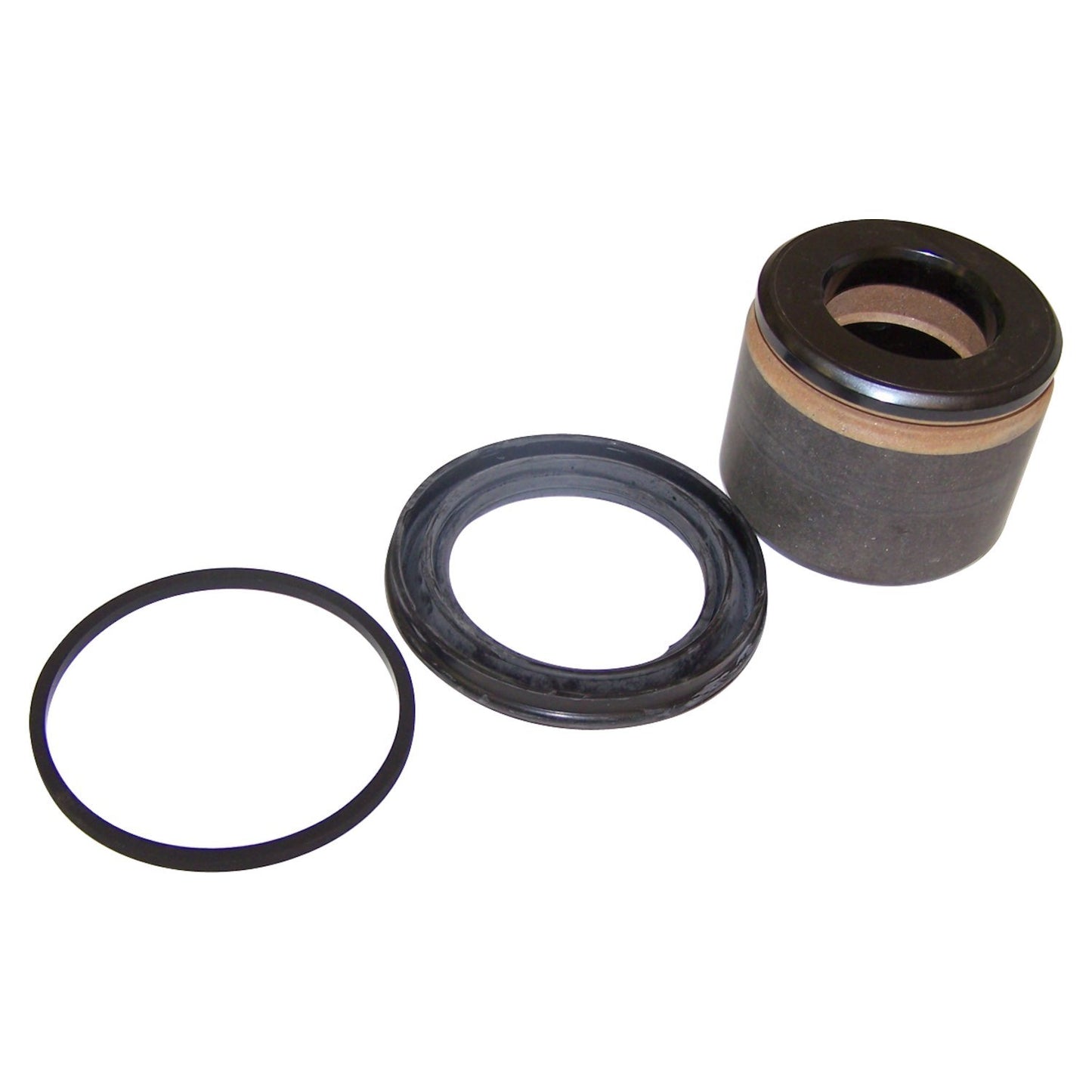 Front Brake Caliper Rebuild Kit for Select 90-06 Jeep TJ, YJ, XJ, MJ, ZJ, ZG Crown Automotive
