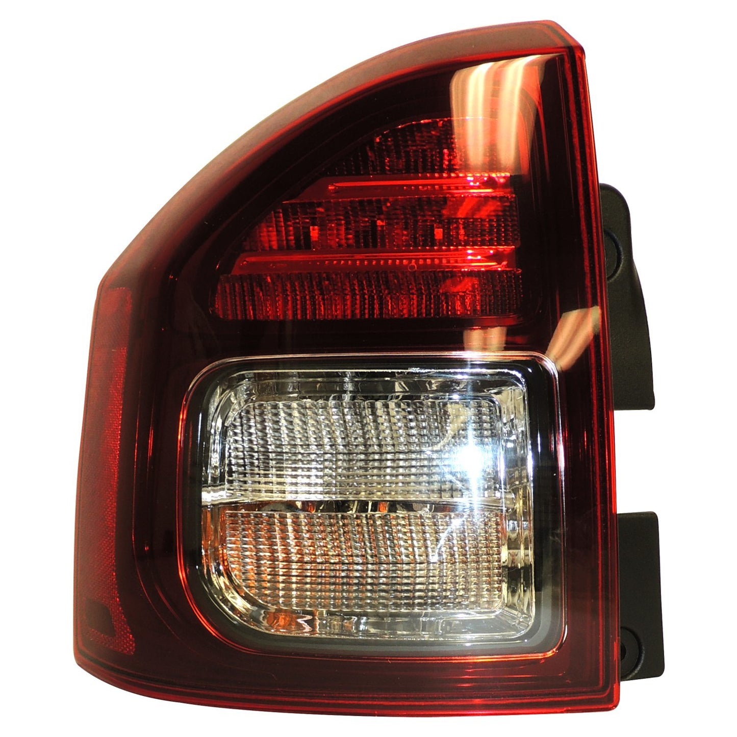 Left Tail Lamp Assembly for Jeep 14-17 MK Compass, Inc. Bulb & Wiring Harness Crown Automotive