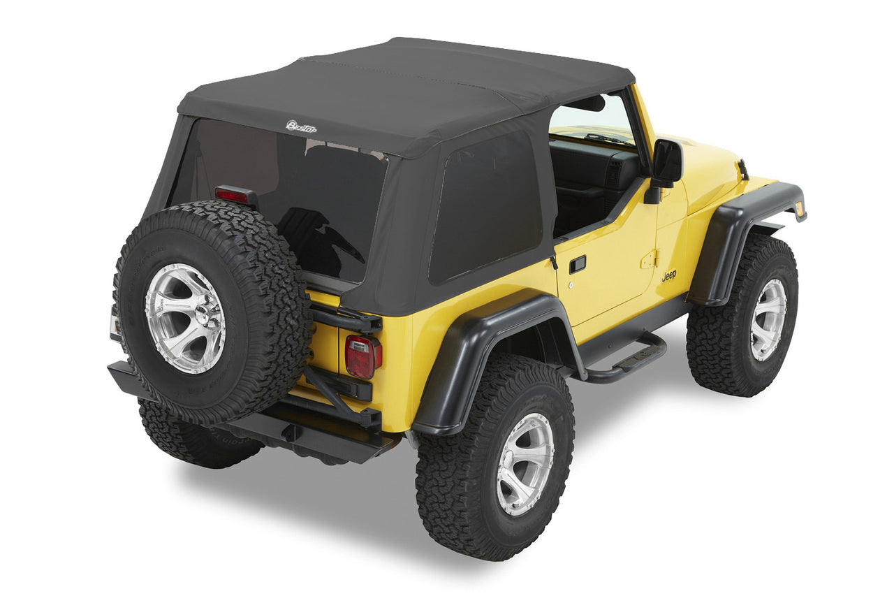 Bestop Replace-A-Top for Trektop Hardware For Jeep 1997-2006 Wrangler TJ Tinted Bestop