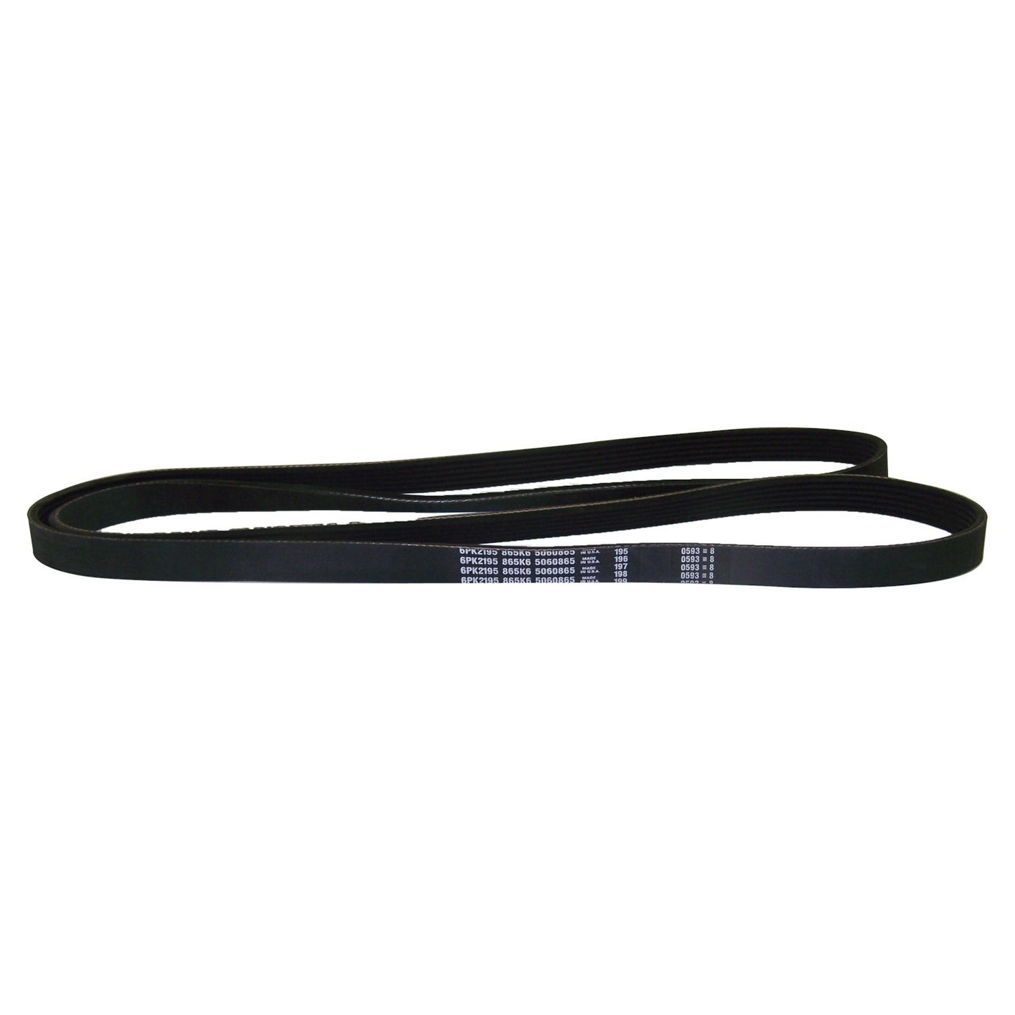Accessory Drive Belt for Various Jeep XJ, MJ Models w/ RHD, w/ 2.5L Engine Crown Automotive