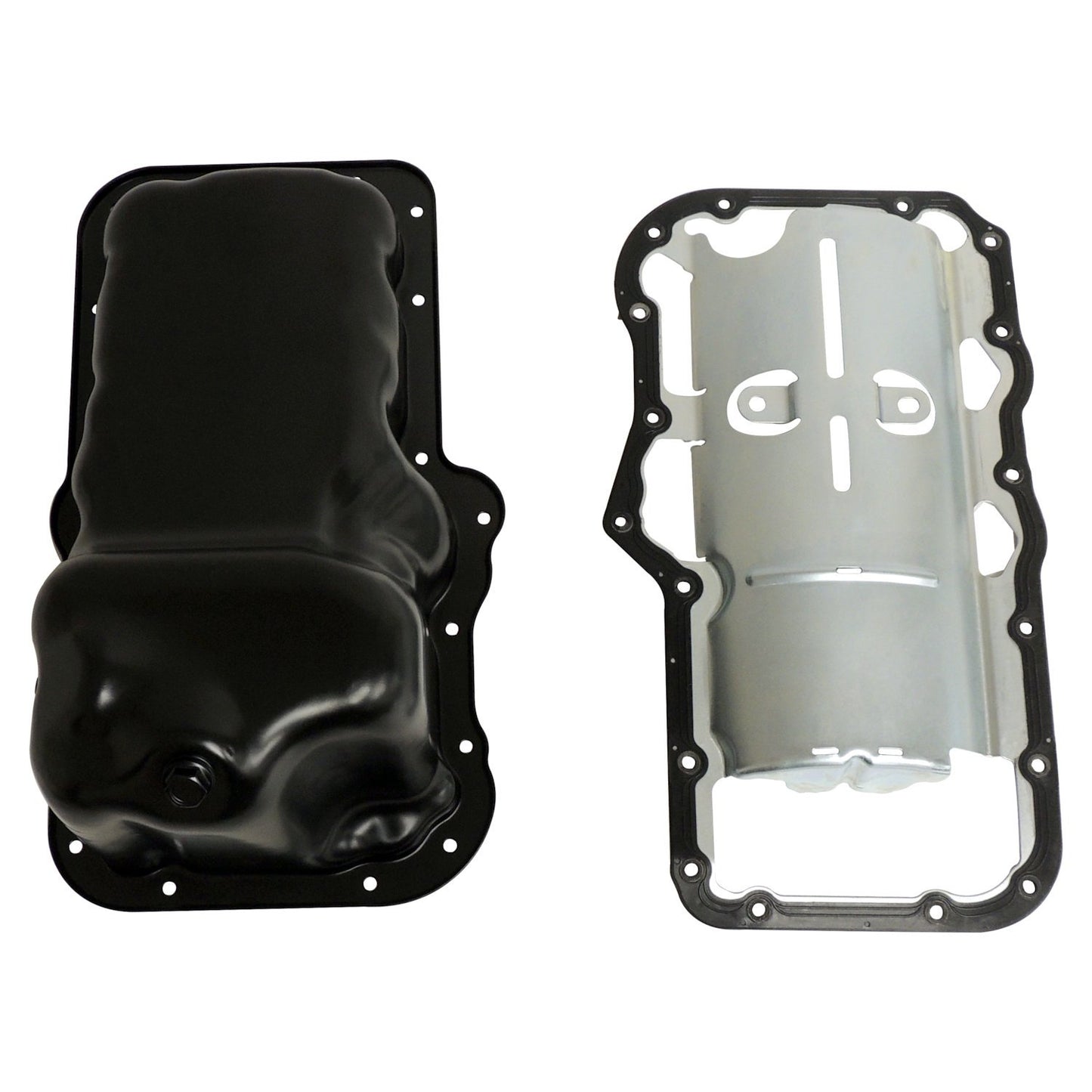 Engine Oil Pan Kit for Jeep 2002-2012 KJ, KK Liberty w/ 3.7L Engine Crown Automotive