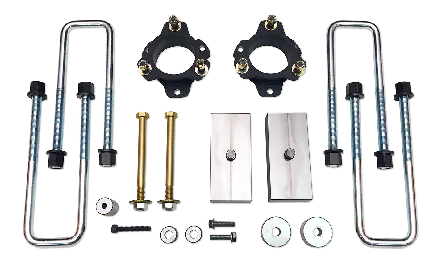 3 Inch Lift Kit 05-Up Toyota Tacoma 4x4 & PreRunner 3 Inch Front / 1 Inch Rear Lift Kit No Strut Disassembly Excludes TRD Pro Tuff Country