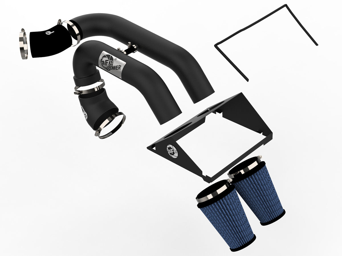 Rapid Induction Cold Air Intake w/ Pro 5R Filter Ford F-150/Raptor 17-20 V6-3.5L (tt)/Expedition 18-21 V6-3.5L (tt) aFe Power-5