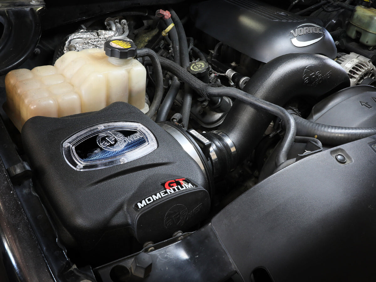 Momentum GT Cold Air Intake System w/ Pro 5R Filter GM Trucks/SUVs 99-06/2007 Classic V8-4.8L/5.3L/6.0L (GMT800) aFe Power-6
