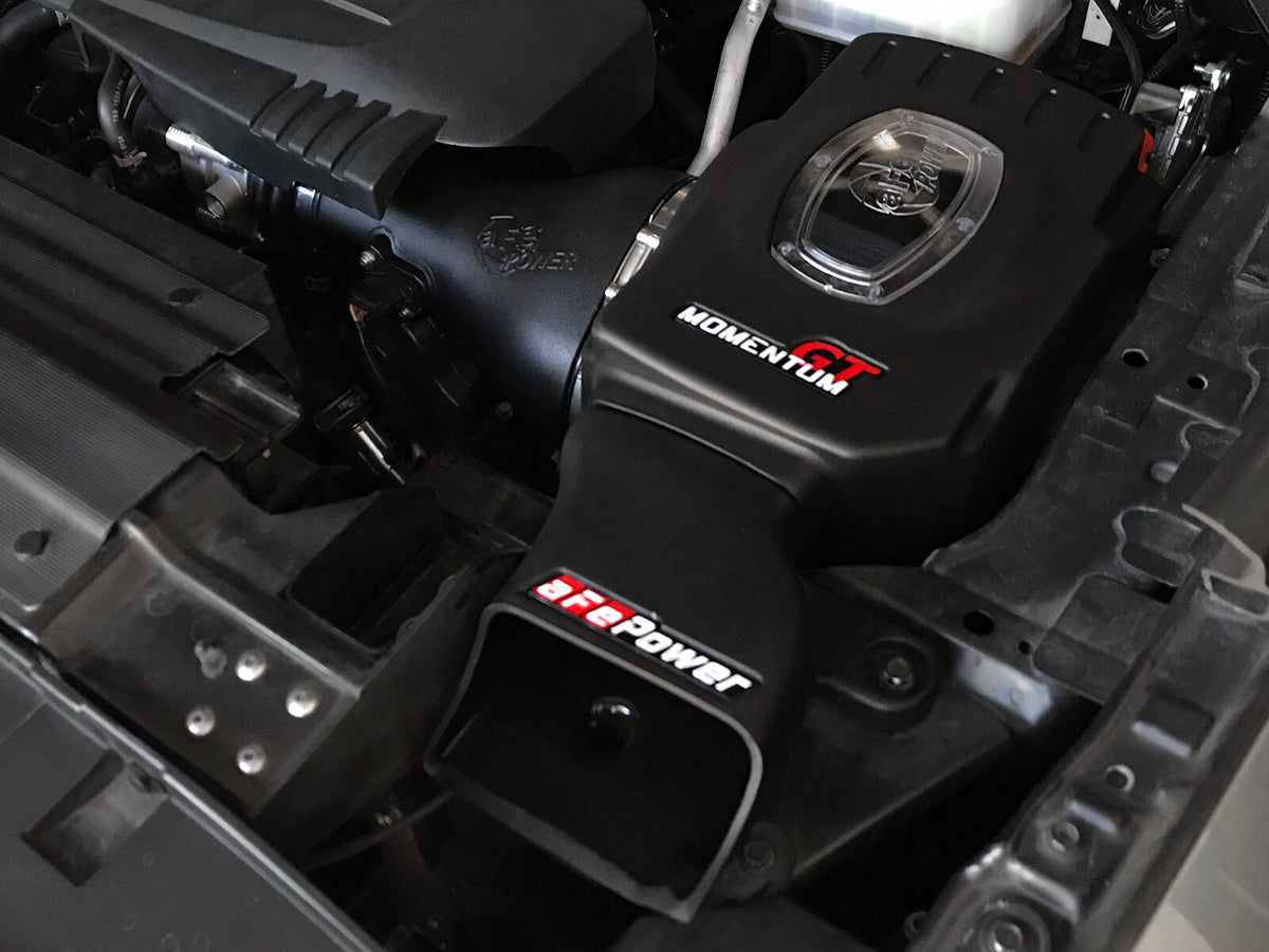 Momentum GT Cold Air Intake System w/ Pro 5R Filter Nissan Titan 17-24 V8-5.6L aFe Power-6