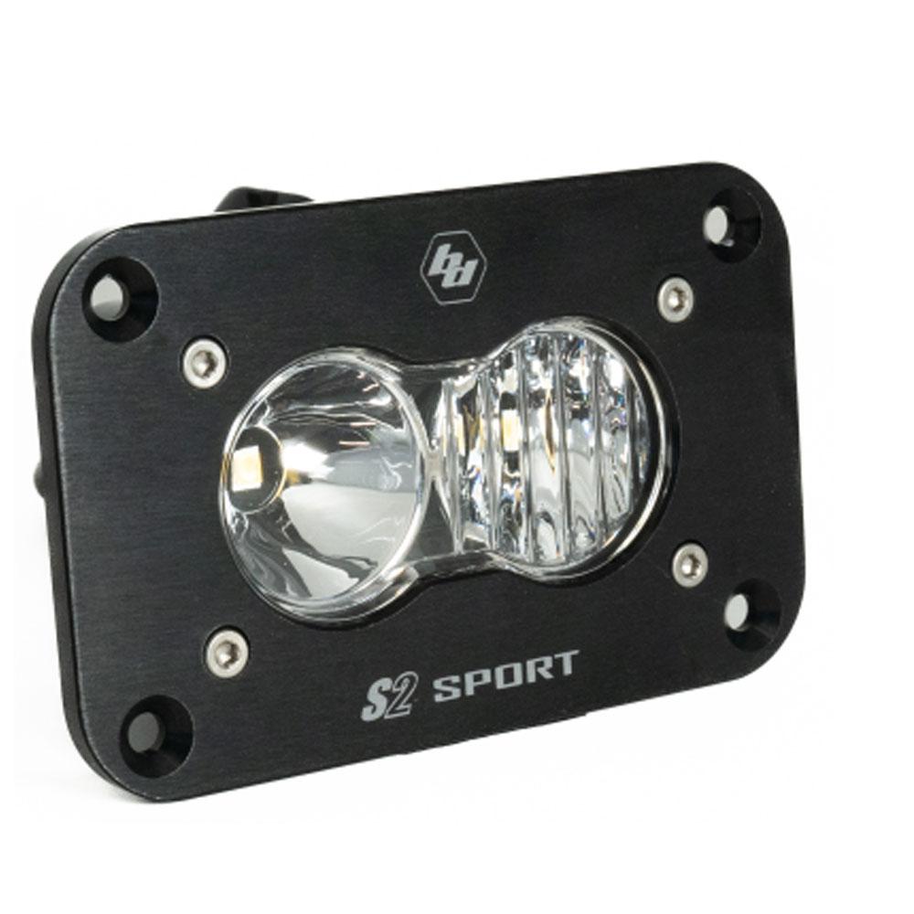 LED Work Light Clear Lens Flush Mount Each S2 Sport Baja Designs-3