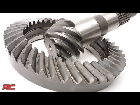 Dana 44 Ring and Pinion Set 5.13 Ratio Jeep Wrangler JK Front Axle Rough Country-1