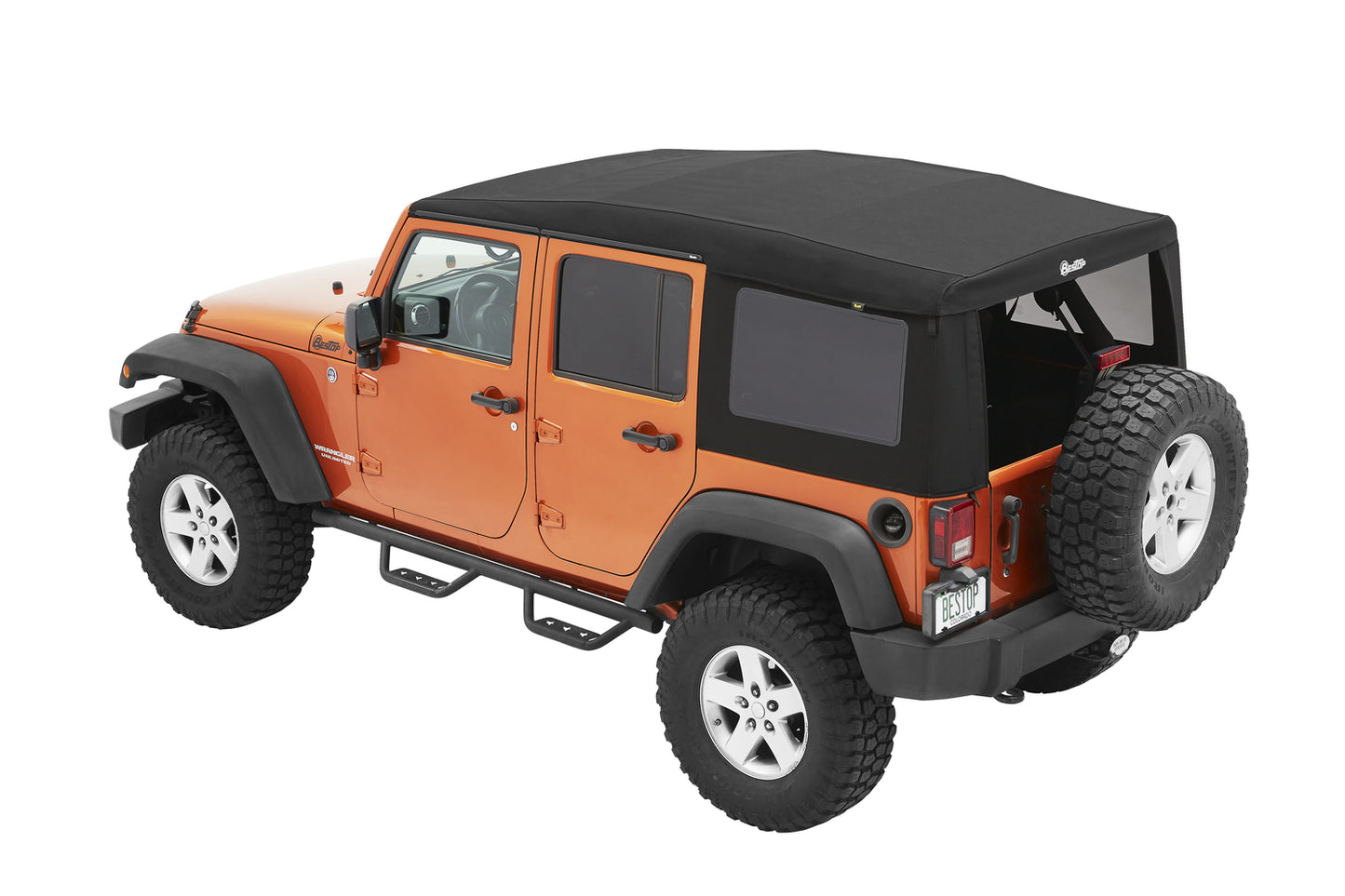 Bestop Supertop Ultra Squareback Soft Top For Jeep 2007-2018 Wrangler JK 4 Door Bestop