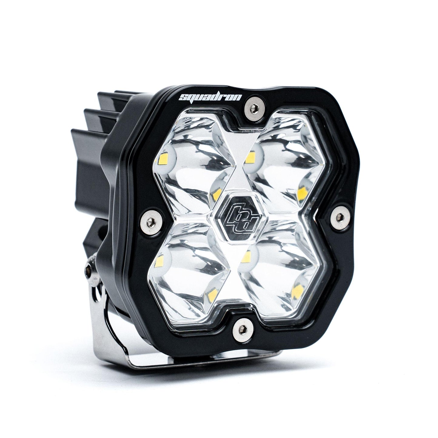 Squadron 2.0 Sport Black LED Auxiliary Light Pod Universal Clear Baja Designs-3