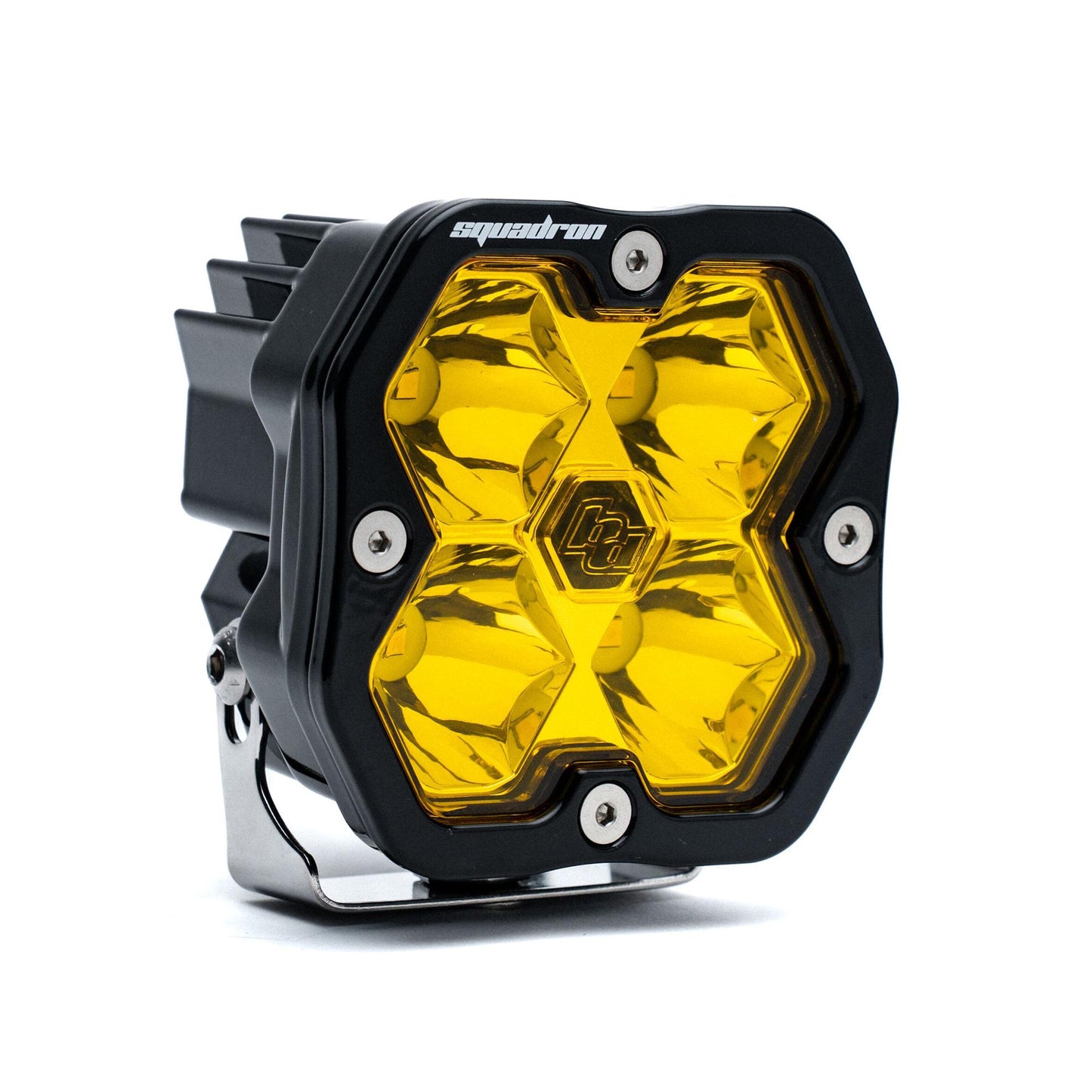Squadron 2.0 Sport Black LED Auxiliary Light Pod Universal Amber Baja Designs-3