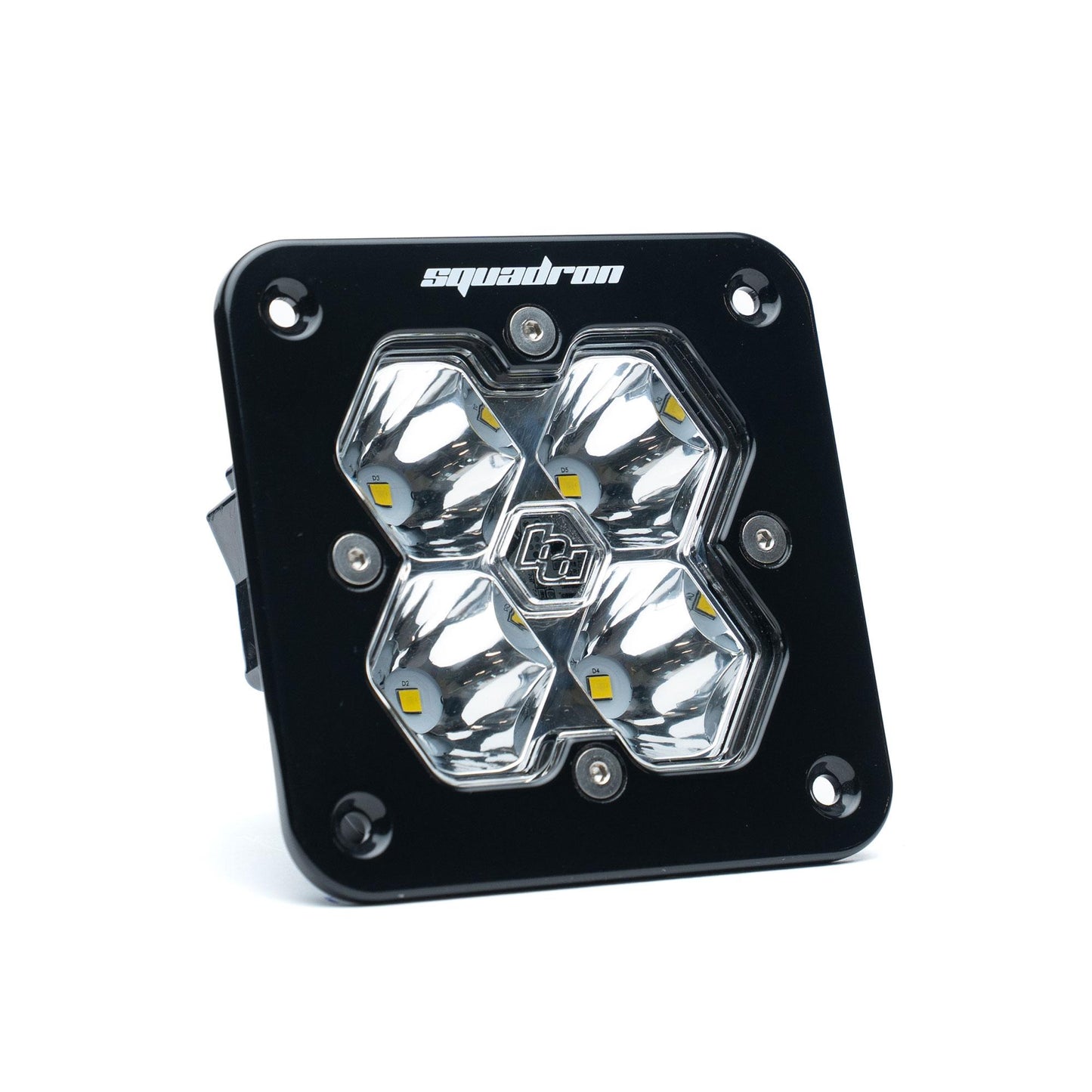 Squadron 2.0 Sport Black Flush Mount LED Auxiliary Light Pod Universal Clear Baja Designs-3
