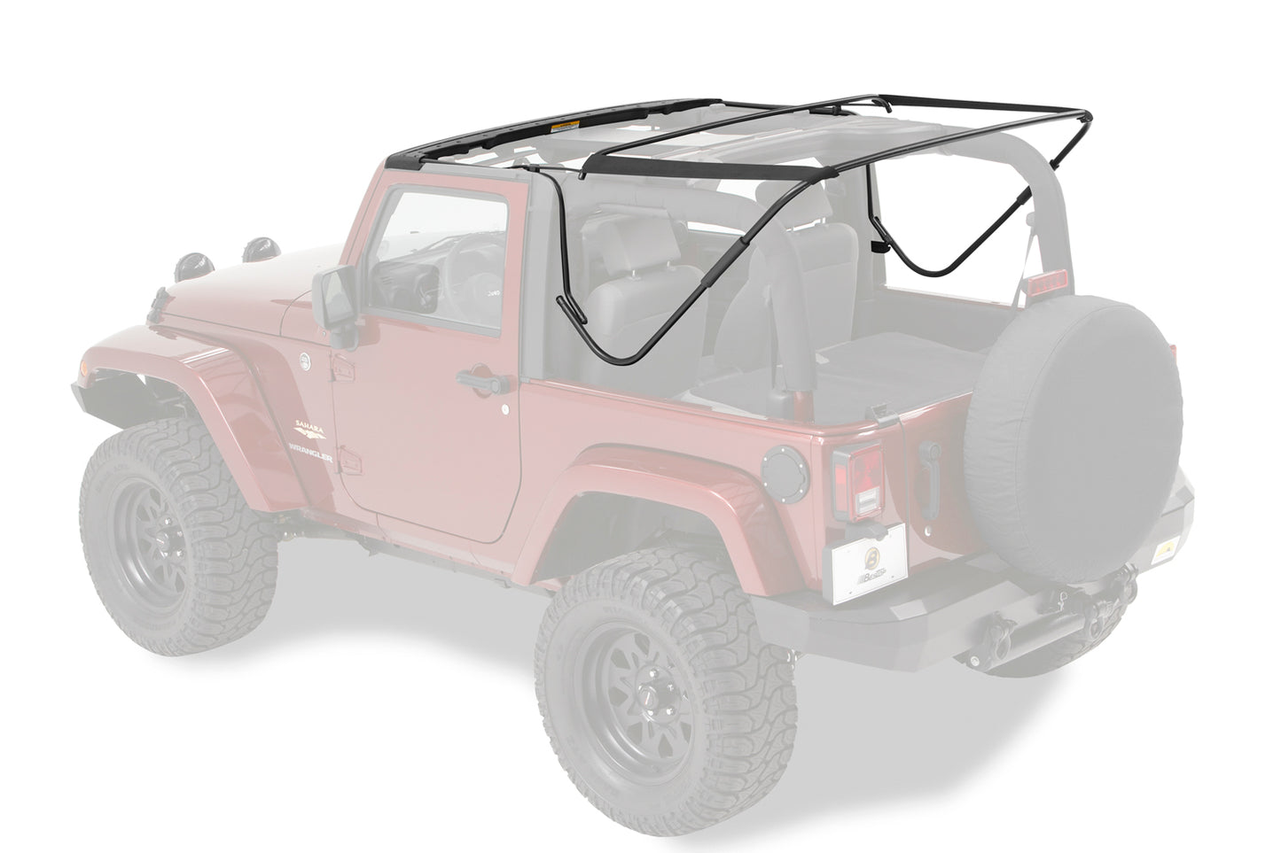 OE Style Replacement Bow & Frame Hardware Kit For Jeep 2010-2018 Wrangler JK Bestop-1