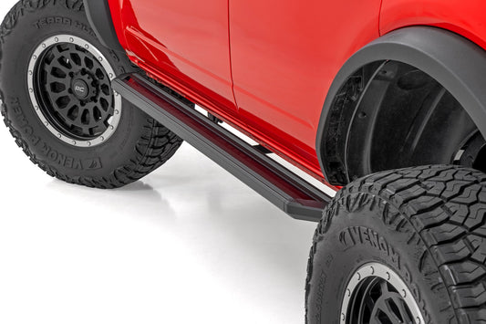 Multi-Color LED Running Boards 4-Door Ford Bronco 4WD (2021-2025) Rough Country-1