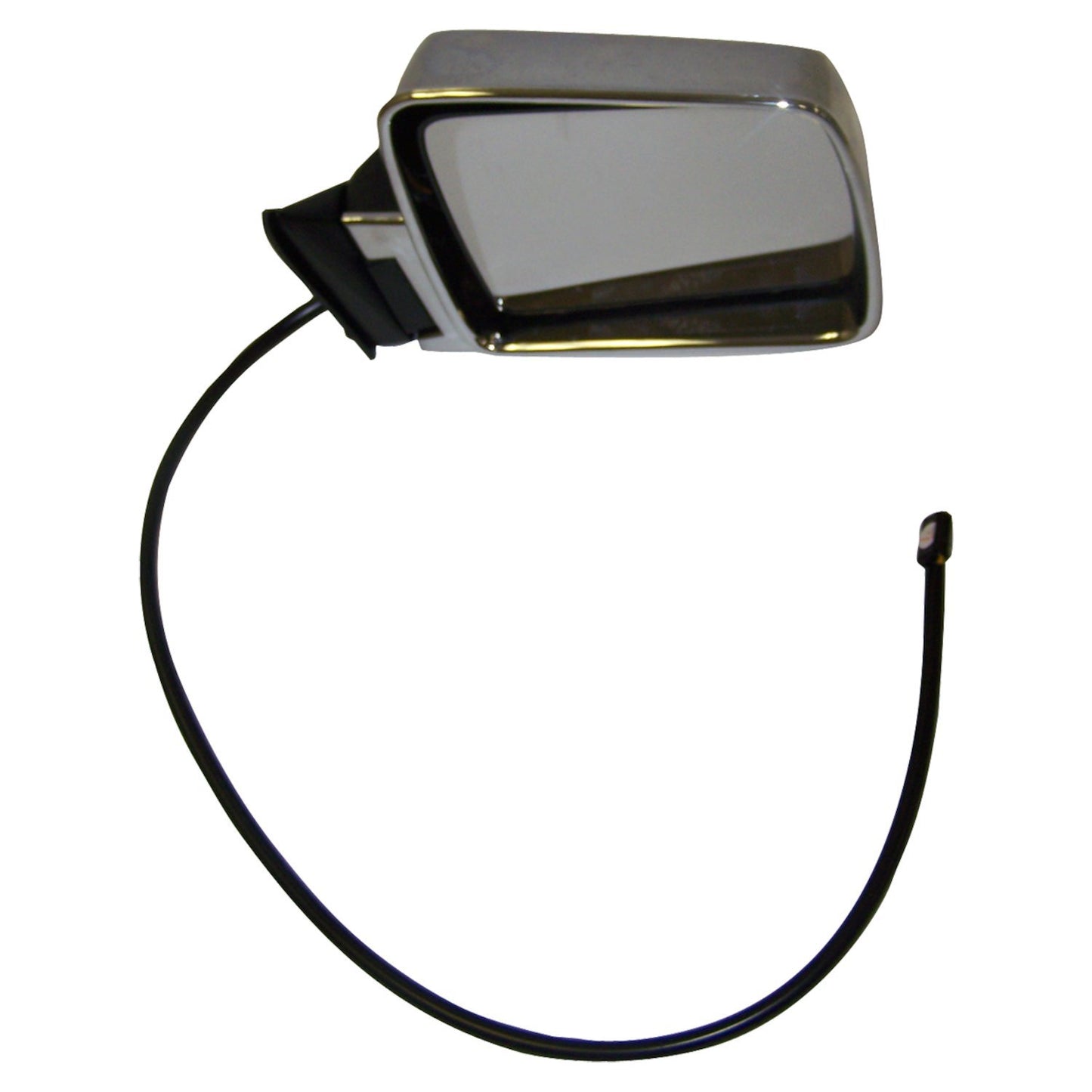 Right Manual Remote Folding Mirror for 84-96 XJ, Cherokee, MJ Comanche, Chrome Crown Automotive